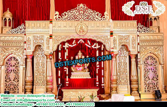 Traditional South Indian Wedding Stage Setup
