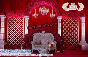 South Indian Marriage Stage Setup