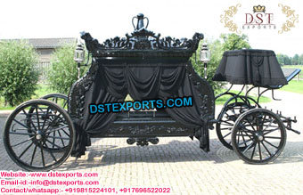 Royal King Funeral Horse Buggy for Sale