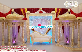 Royal Castle Style Wedding Stage