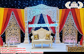 Royal Maharaja Marriage Stage Decoration