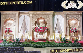 Arabian Wedding Grand Frame Setup