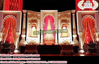 Rajasthani Wedding Event Stage Decoration
