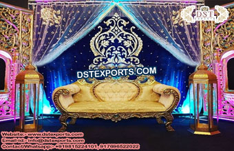 Buy Embroidered Backdrops For Mehndi Decor