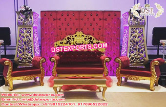 Arabian Wedding Maharaja Sofa Set/Furniture Set