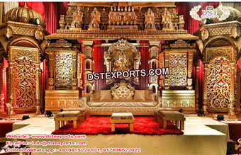Traditional South Asian Wedding Grand Stage