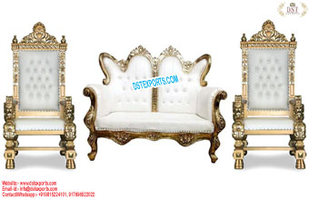 Newly Design Wedding Maharaja Couch & Chairs