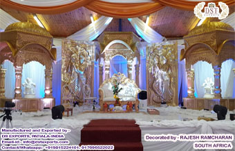 Traditional Indian Wedding Stage South Africa