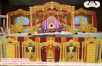 Grand Gujarati Wedding Mandap/Stage