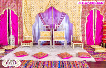 Indian Wedding Ceremony Arch Backdrops