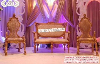 Deluxe Wedding Reception Stage Sofa Set