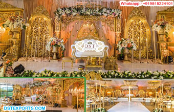 GloriousBollywood Wedding Stage Decoration