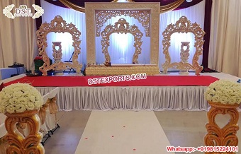 Indian Ceremony Stage Frame Panels Backdrop