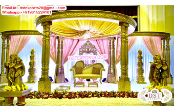 Grand North Indian Wedding Mandap Decoration