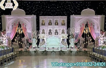 Taj Mahal Theme Stage For Luxury Weddings