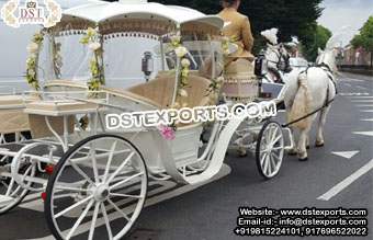 Luxury Horse Drawn Cinderella Coach Manufacturer