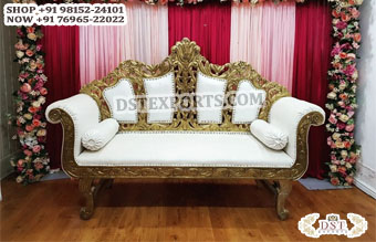 Punjabi Wedding Roka Function Stage Sofa