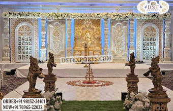 Amazing South Indian Event Wedding Stage Decoratio