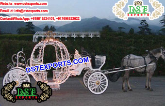 Wedding Lighted Cinderella Carriages
