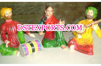 Rajasthani Decor Musical Statues