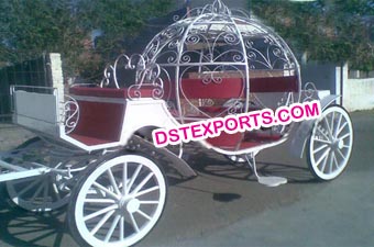 New Indian Wedding Cinderella Horse Carriage