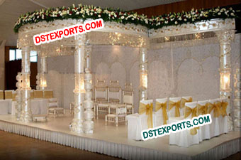 Bollywood Wedding Crystal Mandap