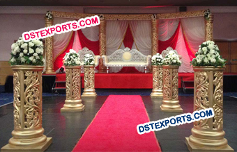 Indian Wedding Reception Stages