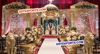 Taj Mahal Wedding Stage Set