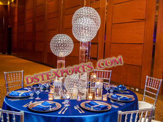 WEDDING CRYSTAL STAND CENTER PIECES
