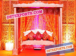 WEDDING WOODEN STAGE WITH JHULLA