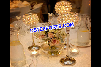 Wedding Gold Crystal Stand