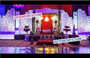 Wedding Stage Decoration Fiber Backdrop Panels