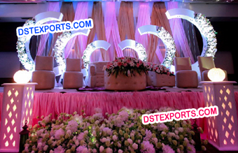 C Style Wedding Stage Backdrop Panels