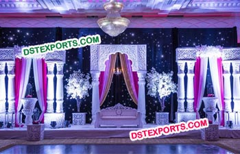 Traditional Indian Wedding Ceremony Stage