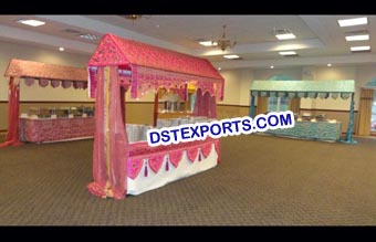 Indian Wedding Food Stall Canopy