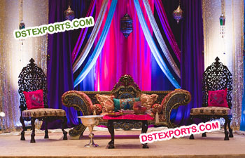 Muslim Pakistani Wedding Stage Furniture