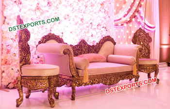 Pakistani Wedding Reception  Stage Furniture