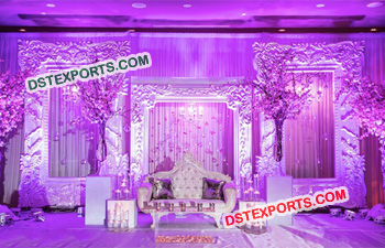 Exquisite Wedding Stage Backdrop Frame