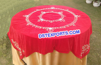 Embroidered Designer Wedding Table Cloth