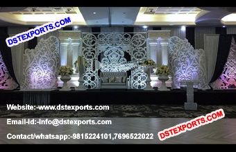 New Look Wedding Stage Back Frames Walls Panels