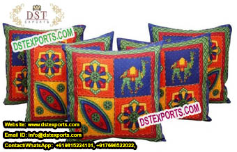 Fancy Rajasthani Wedding Cushion Cover