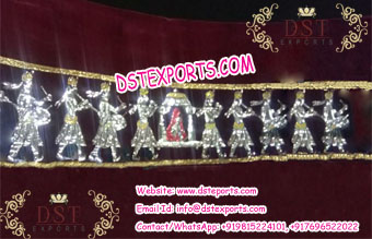 Traditional Indian Dulhan Doli Theem Backdrop