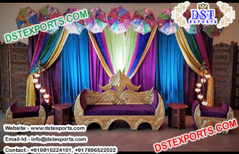 Arabic Wedding Stage Sofa Set
