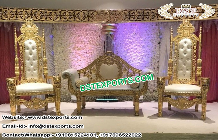 Wedding Maharaja Style Sofa Set