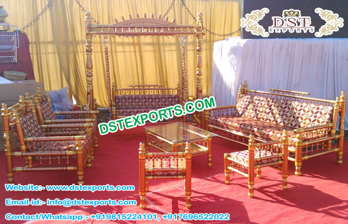 Antique Design Wedding Furniture Set