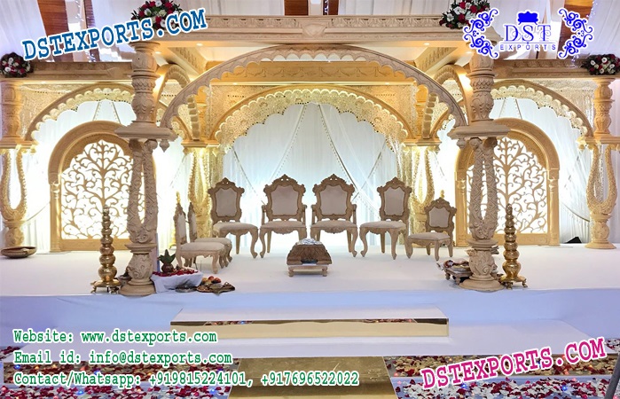 Trending Wedding Wood Mandap London