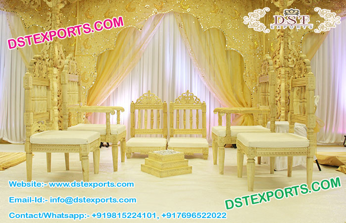 Royal Hindu Wedding Mandap Chairs for Sale