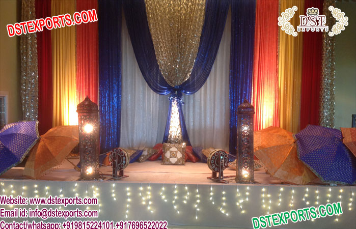 Indonesian Wedding Mehndi Event Decors