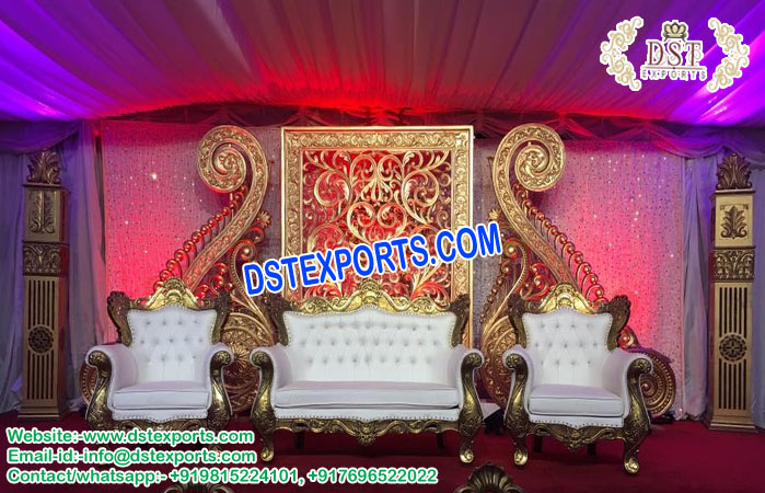 Wedding Stage Decor with New Style Paisleys