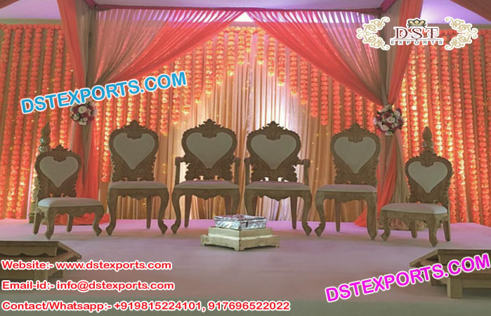 Stylish Design Wedding Mandap Chairs